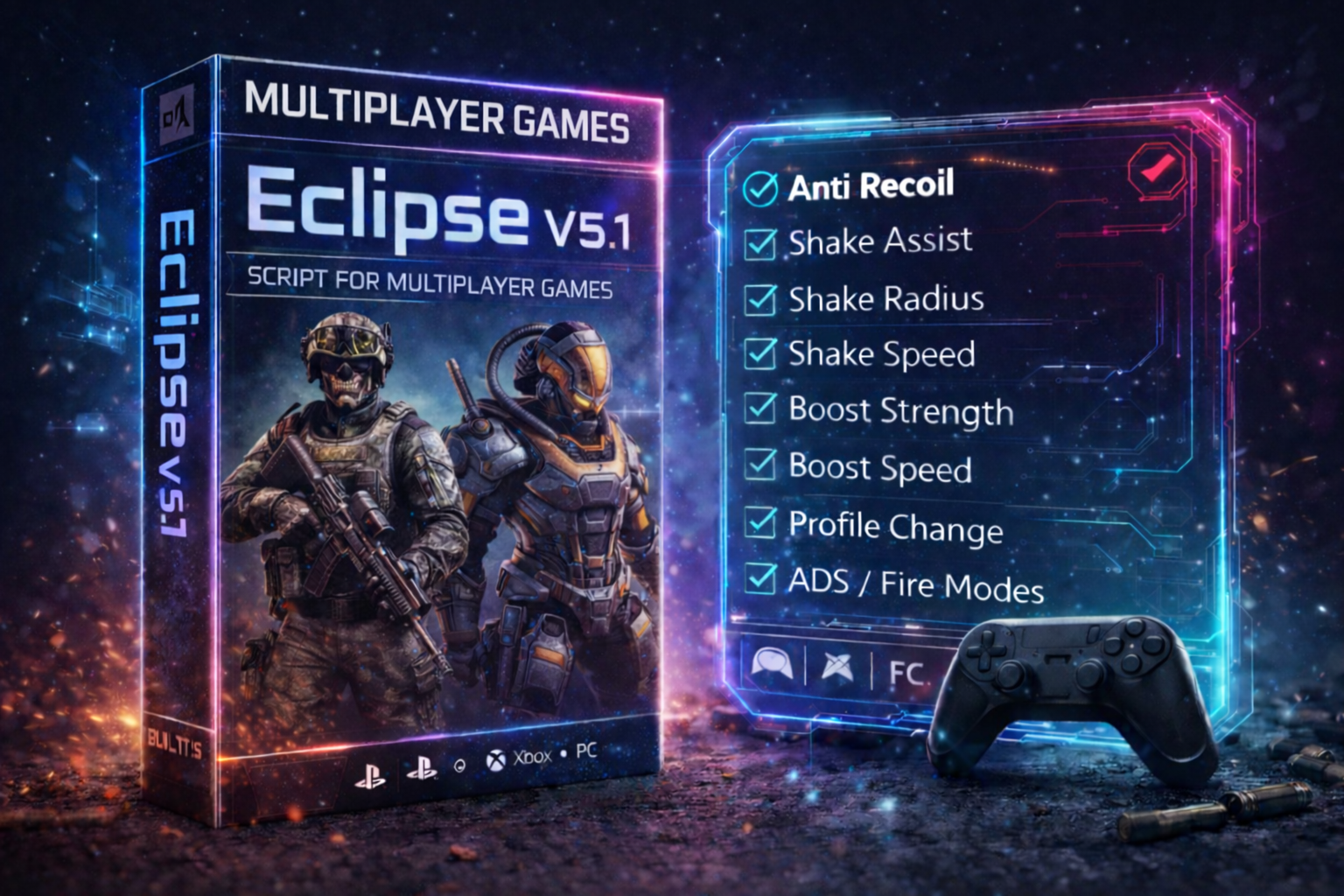 Eclipse V5.1 – Advanced Cronus Zen Script